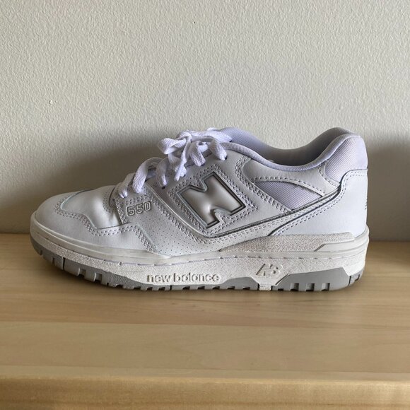 New Balance 550 White/Grey - Picture 5 of 10